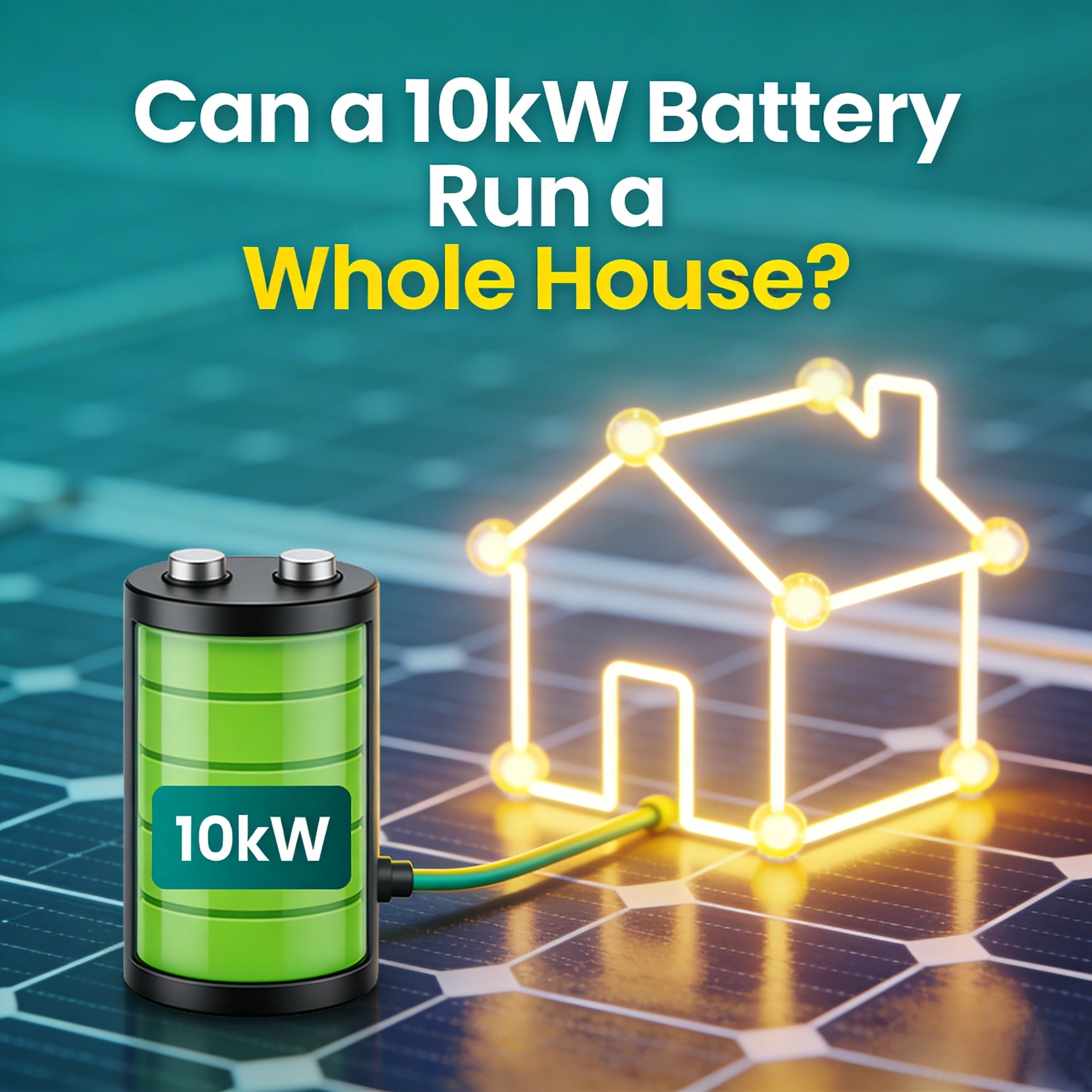 The 10kW Battery and Whole-House Power